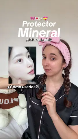 Protector solar mineral 💝 recupera el tono natural de tu piel, ¿cómo se usan? Los pueden comprar en YesStyle, les dejo los nombres de los Protectores minerales💝 1.- Haruharu mineral 2.- Skin1004 mineral 3.- Some by me mineral 4.- Round Lab mineral #skincare #protectorsolar #aclararlapiel 