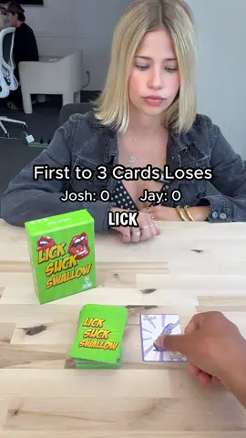 Why is this fun 🤣🤣🤣 #game #cards #lick 