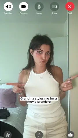FaceTiming grandma to help me pick an outfit for the F1 movie premiere 