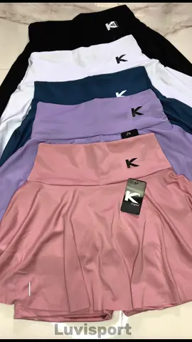 Falda short Kirios🏋🏻‍♀️🧡 Talla única (estira hasta la talla L)  Somos tienda online en Maracaibo, contamos con delivery y envíos nacionales🚚📦 #ropadeportiva #faldashort #maracaibo #kirios 