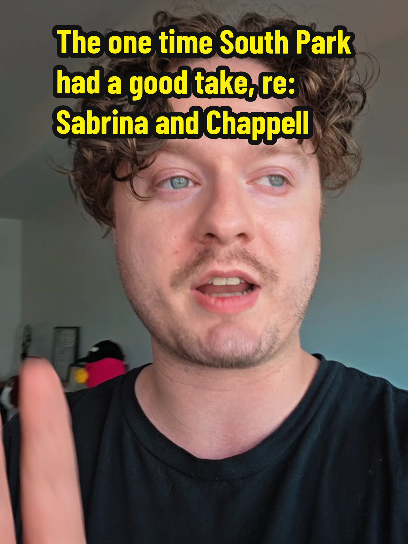 it's not about any individual action Chappell and Sabrina have taken. It's about the ferocity and intensity of the response. No man could ever elicit these reactions from people. 