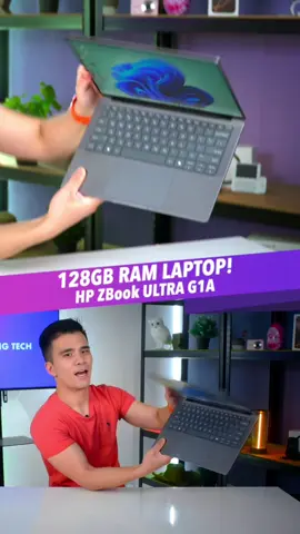 #ad 96GB of VRAM in a 14 inch laptop? The HP ZBook G1a is the ultimate mobile workstation for content creators like me who need power on the go. With the AMD Ryzen AI Strix Halo APU and up to 128gb of unified memory, I am able to utilise tools like AI Generate Extend in Adobe Premiere Pro and AI Lens Blur in Adobe Lightroom Classic with no holdup at all. @HP @AMD #HPAustralia #AMDRyzenAI #HPZBook #ad