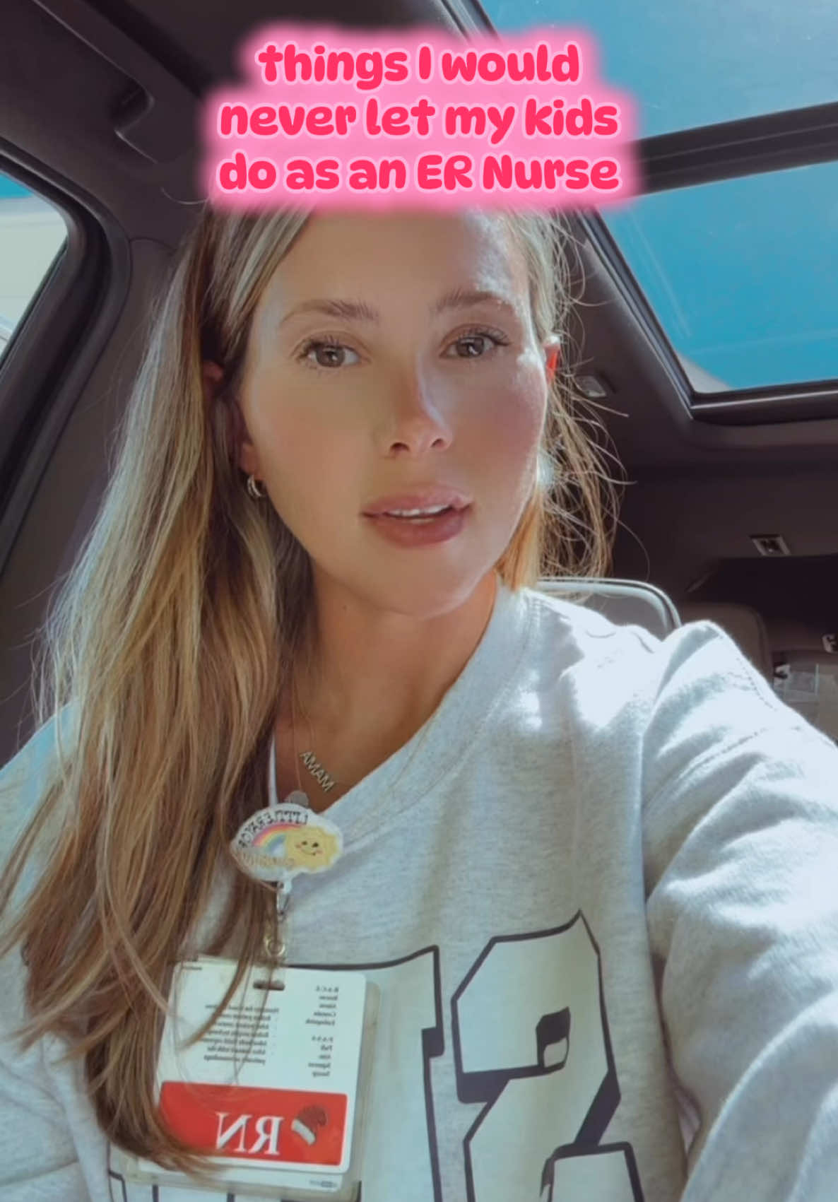 Things I won’t allow for my kids part 1! 🤍 #nurse #nursesoftiktok #nurses #ernurse #nursetok #nurselife #nursing #momlife 