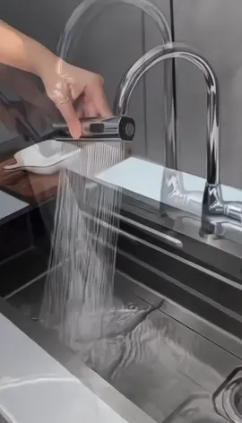Đầu Gắn Vòi Rửa Bát Xoay 360 Nhiều Chế Độ Xả Nước#thinhhanh #xuhuong #giadungtienich 