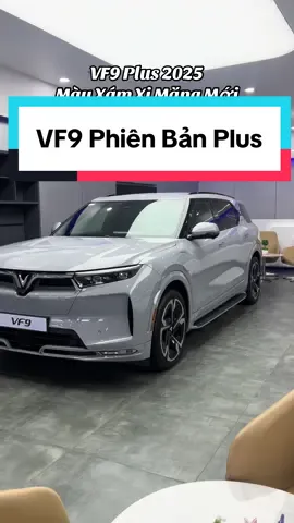 Chuyên cơ mặt đất VF9 màu Xám Xi Măng mới 2025 #vf9 #vf9plus #vinfast #trending #xe #otodien 
