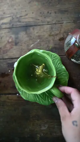 Tea time. 