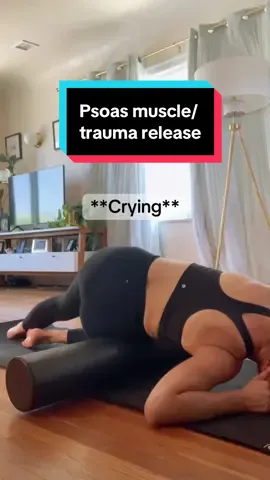 Psoas muscle release is not for the weak be kind and gentle with yourself   #psoas #traumarelease 