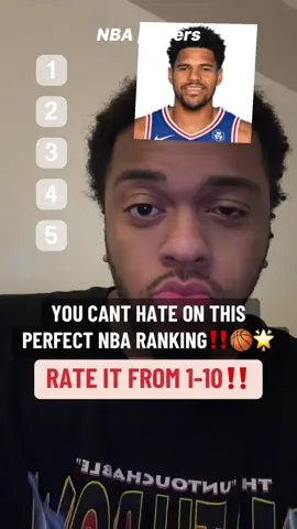 Perfect nba player ranking! #ballislife #basketball #basketballtiktok #basketballchallenge #basketballtraining #bball #NBA #nbatiktok #hooper #hoopertok #hoopertiktok #hoopersoftiktok #sports #sportstiktok #athlete #athletesoftiktok #fy #fyp #foryou #foryoupage #viral #viralvideo 