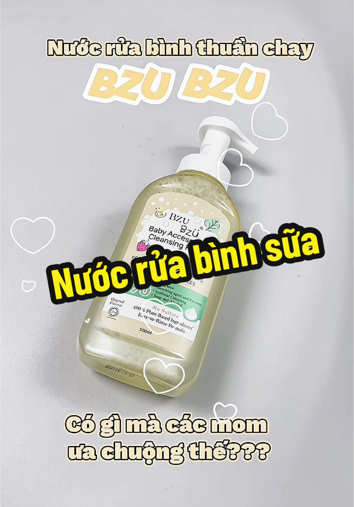 Bảo sao nước rửa bình Bzu Bzu được các mom ưa chuộng thế. Mẹ Mochi đã thử và rất ưng #mebau #mebim #nuocruabinhsua #bzubzu #mochikids  @Mochi Kids 🎀  @Mochi Kids 🎀  @Mochi Kids 🎀 