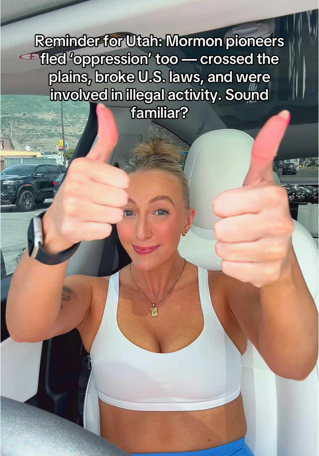 just a friendly reminder for all my utah Mormons who are still supporting Trump and ICE raids🙂‍↕️ what would Jesus do? 🫶🏼 #iceraids #utah #mormon #exmormon #trumpsupporters #fdt #nokings 