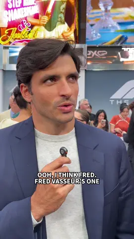 @F1 Movie was filmed during actual #Formula1 race weekends, and #CarlosSainz and #CharlesLeclerc agree that #Ferrari team principal #FredVasseur's cameo was their favorite! #TODAYShow