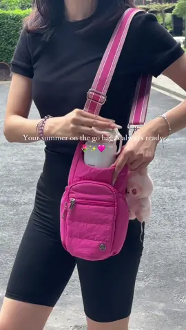 Summer must have! So perfect color🩷#telenaofficial #telena #bag #aesthetic #tiktokfinds #womenfashion #tiktokshop #fashiontiktok #ttshop #bagcollection #cutebag #largecapacitybag #onsale #fashion #flashsale #trending #fyp #musthaves #tiktokmademebuyit #fypage #pufferbag #crossbodybag #purse #crossbodypurse #Summer #summervibes #summertime #waterbottlebag #tumblerbag #mothersday #gift #dogwalking #outdoorfun #gymbag #tiktokshopsummerturnup 