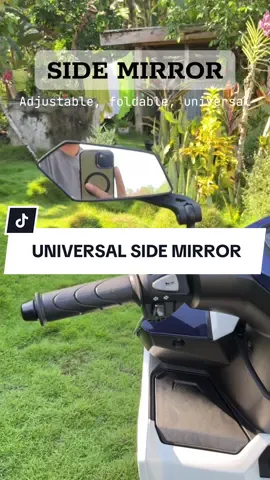 Pang pormahan na side mirror🔥 #sidemirror #universalsidemirror #adjustablesidemirror 