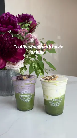 let’s be real, we want cutie & yummy drinks always 😙 #matcha #coldfoam #drinks #coffeeshop #SmallBusiness #smallbusinessowner @Presso Coffee 