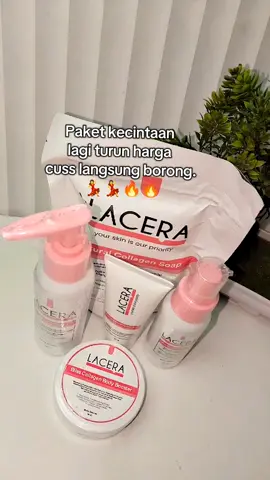Cuss langsung borong bebb. 🥰 #lacera #lacerabodycare #lotionpemutihbpom #glowupbarenglacera 