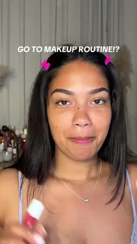 This has been my go to makeup!! My hot mom makeup 😂😭 now I just need to learn how to do some eyeshadow!!! 😭 #makeuptutorial #MakeupRoutine #skinlikemakeup #dewymakeup #mommakeup 