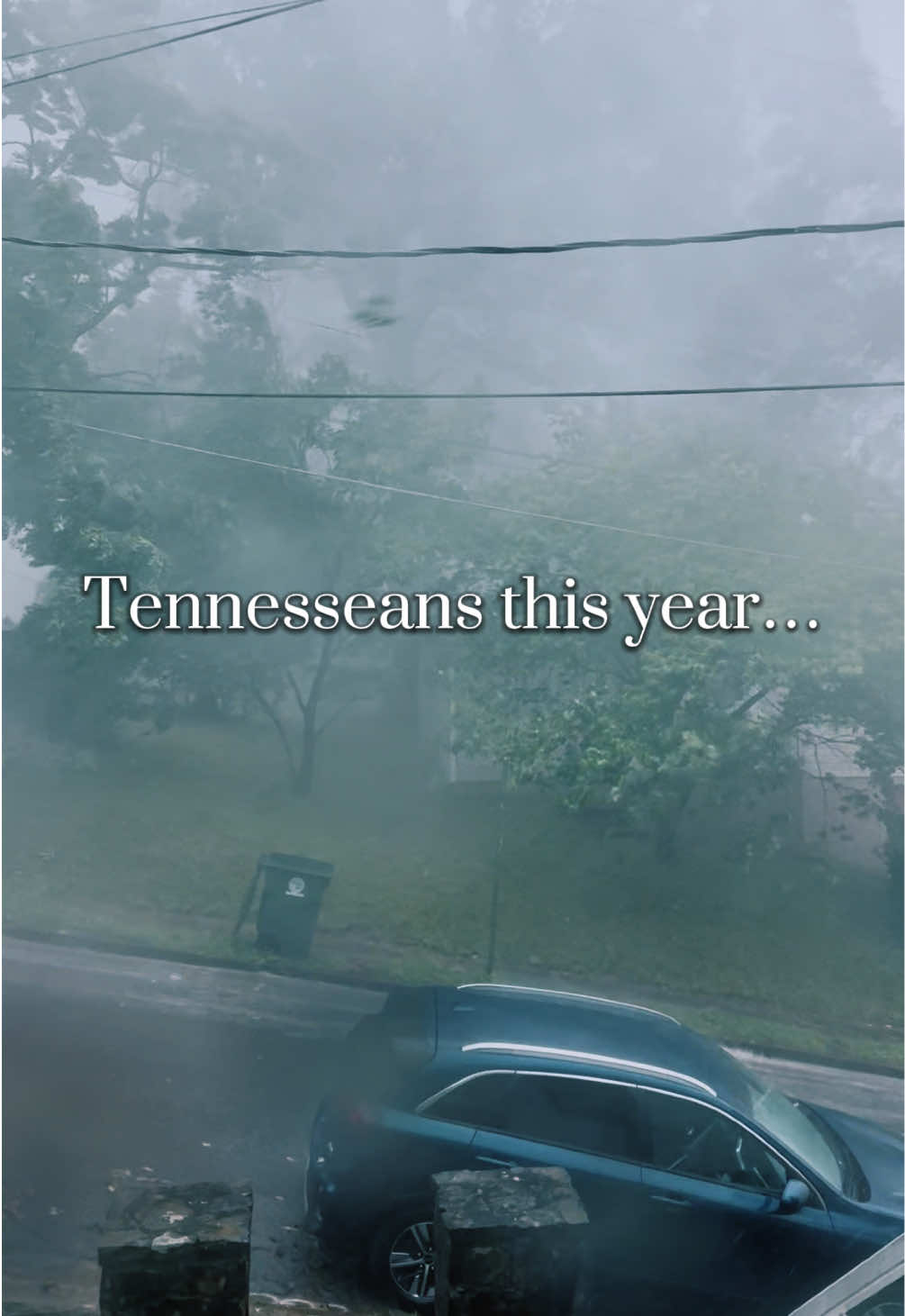 It hasn’t stoped..😅🤣 #tennessee #rain #foryoupage 
