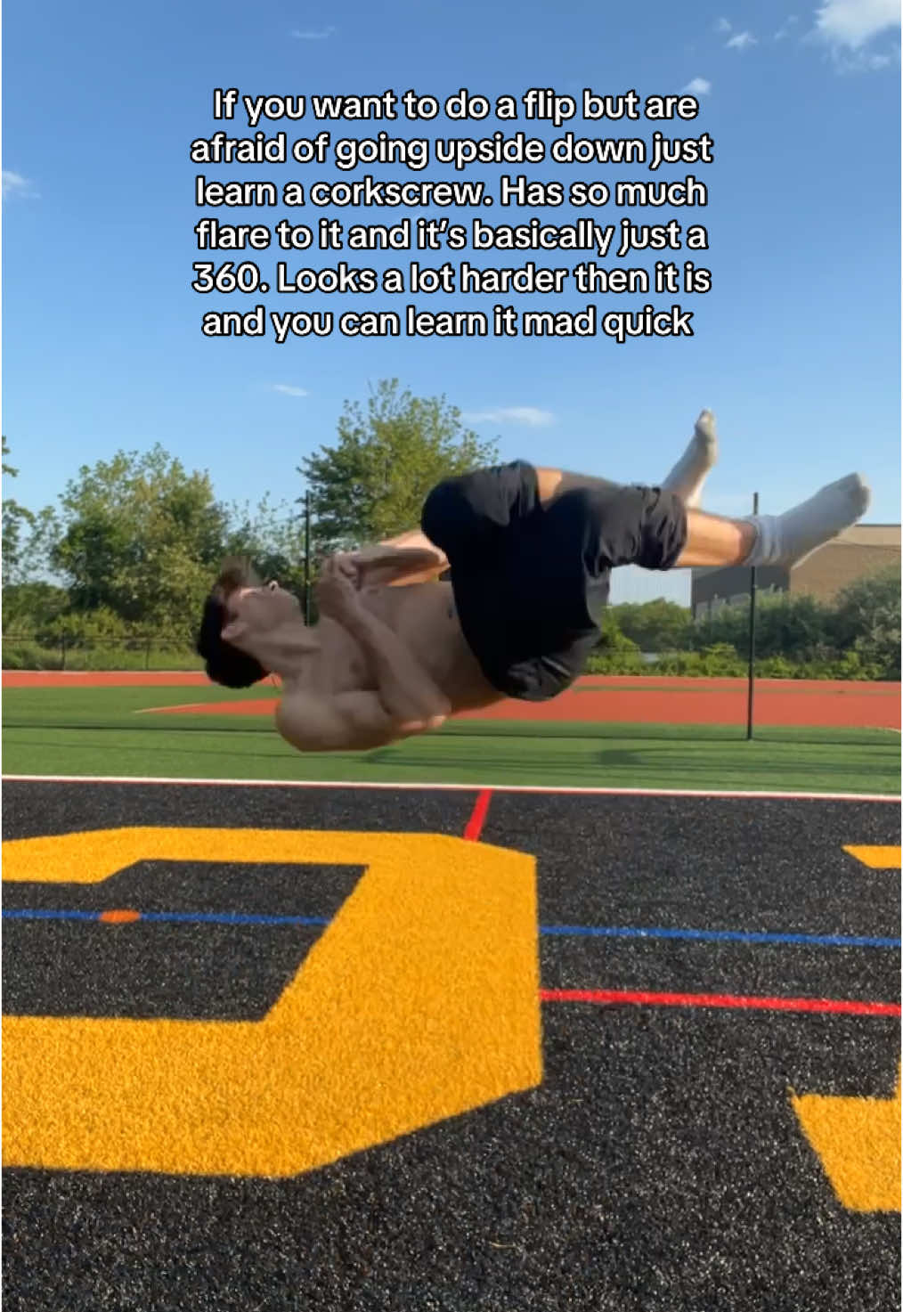 Easy pickup for the summer #flip #corkscrew 