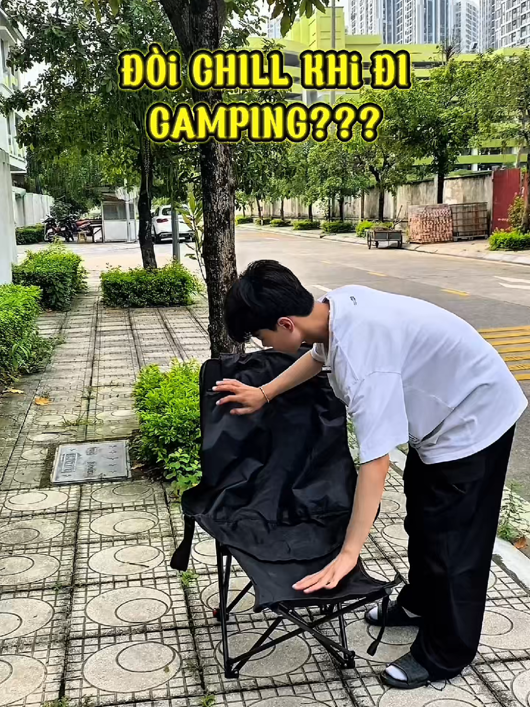 Sản phẩm giúp mọi người có thể chill khi đi Camping #ghe #ghemattrang #ghecampinggapgon #ghecampinggapgonthugian #ghecamping #ghegapgon #ghegapgondulich #vivucamping 