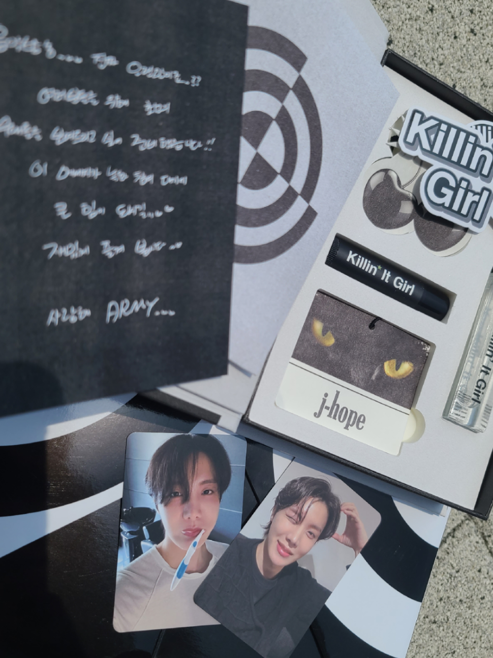 BTS J-HOPE M COUNTDOWN 事前収録参加 GIFT 開封 unboxing🎁🐿🔥🖤#jhope #bts #hope #ホビ #mcountdown #unboxing #開封動画 #サノク #army #killinitgirl #おすすめ #おすすめにのりたい 