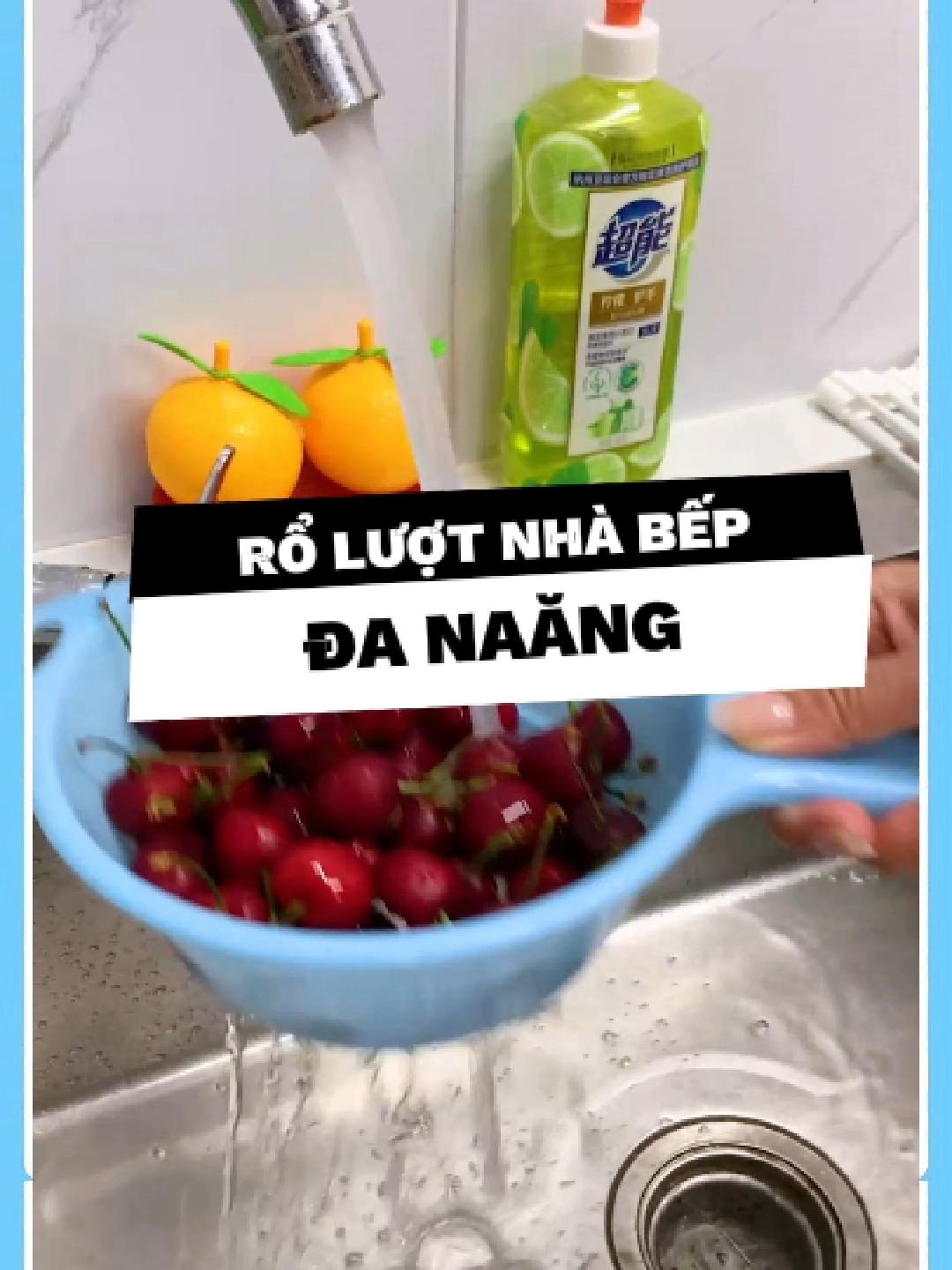 🧂 Cái Rổ Lượt Đa Năng Nhỏ Mà “Có Võ