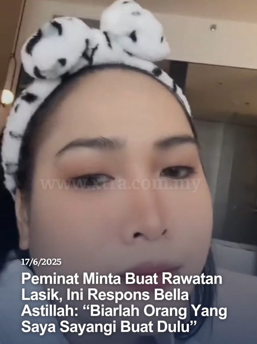Wow, spontan je statement Bella tu. Min love❤️❤️❤️ #fyp #xtra #beritaditiktok #sembangentertaiment  #bellaastillah #respond #biarlah #orang #yang #sayangi #buatdulu 📽️:thebass_forever_n_ever