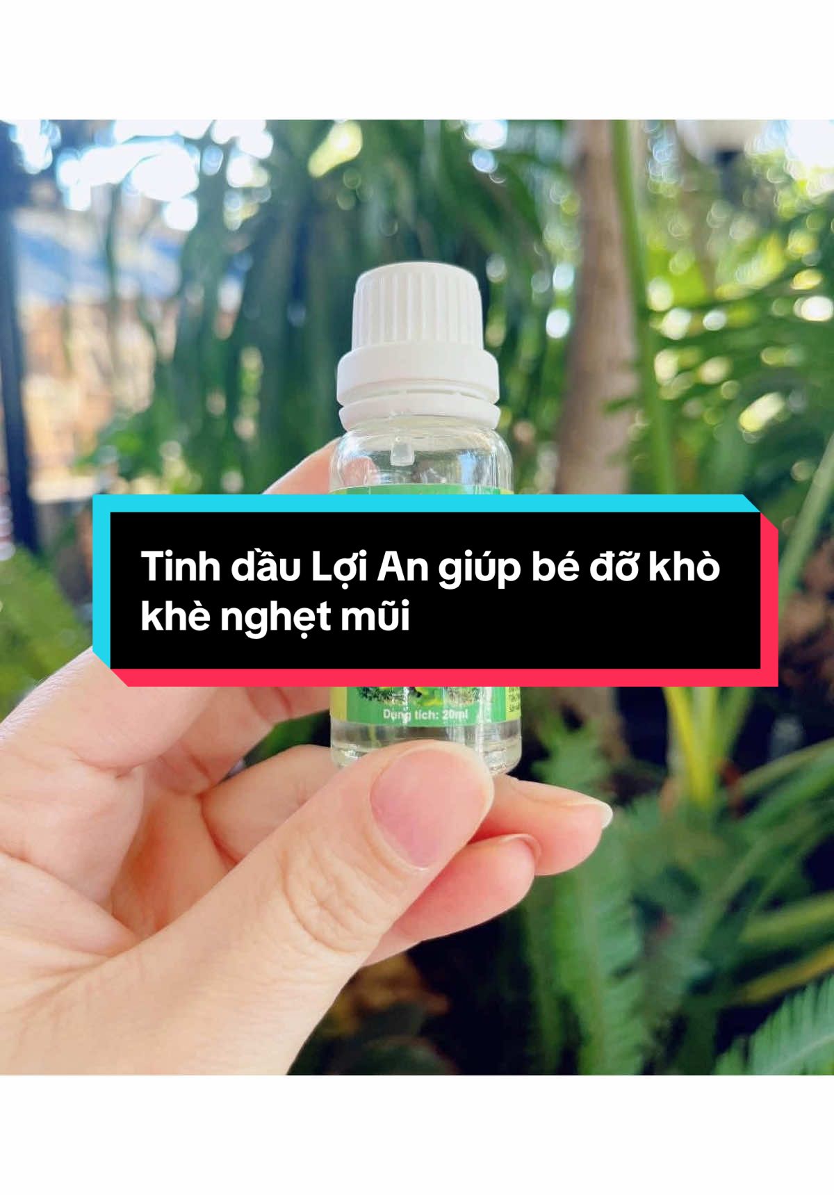 #CapCut TINH DẦU LỢI AN 👇👇 👉👉‼Chỉ cần bôi bôi xoa xoa 👶👧Bé thông mũi dễ thở, hết khò khè khụt khịt, phòng cảm lạnh, tăng sức đề kháng #xuhuongtiktok2025❤️💕🇻🇳🌹 #review #tiepthilienket #mevabesosinh #tambesosinh #tiepthilienkettikokshop  ##tinhdầulợian##tinhdầulợianchínhhãng ##lợian##tinhdầulợiantrịkhòkhè#tinhdầulợianchobé