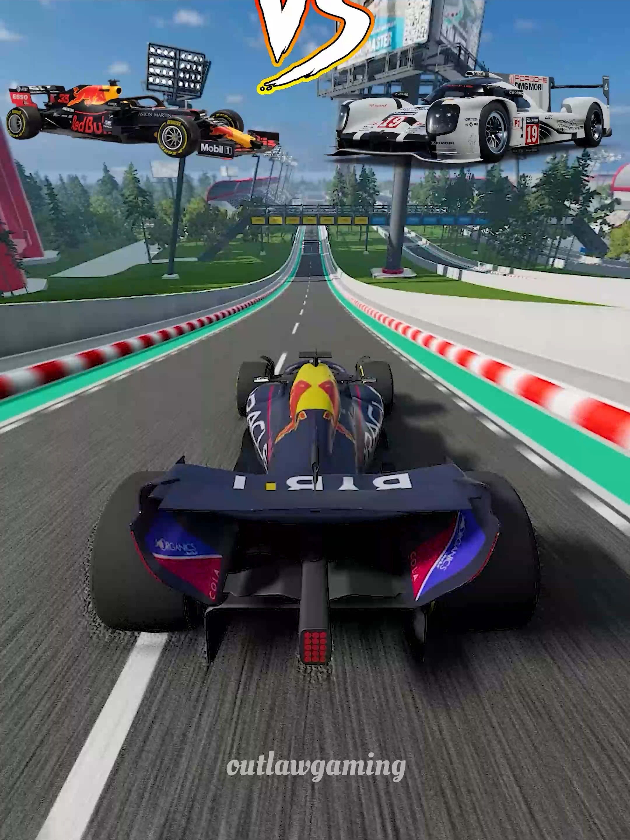 Formula 1 Vs Porsche 919 #formula1 #porsche919 #beamngdrive #beamng #gaming #foryoupage #goviral #fyp