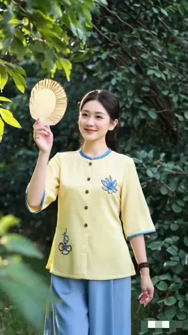 L20 sét bộ lam quần áo đi chùa tay lở Kate lụa thêu hoa sen quần có túi sâu nút bọc cài thiệt nhẹ nhàng  🍃 #dolamnutrangnghiem #setdolamdichua #dolamnu #setdolamnu #dolamxinh #dolamnuxinh #dobabanu #setdolamgiare #viral #xuhuong #xuhuongtiktok #dolamgiare 