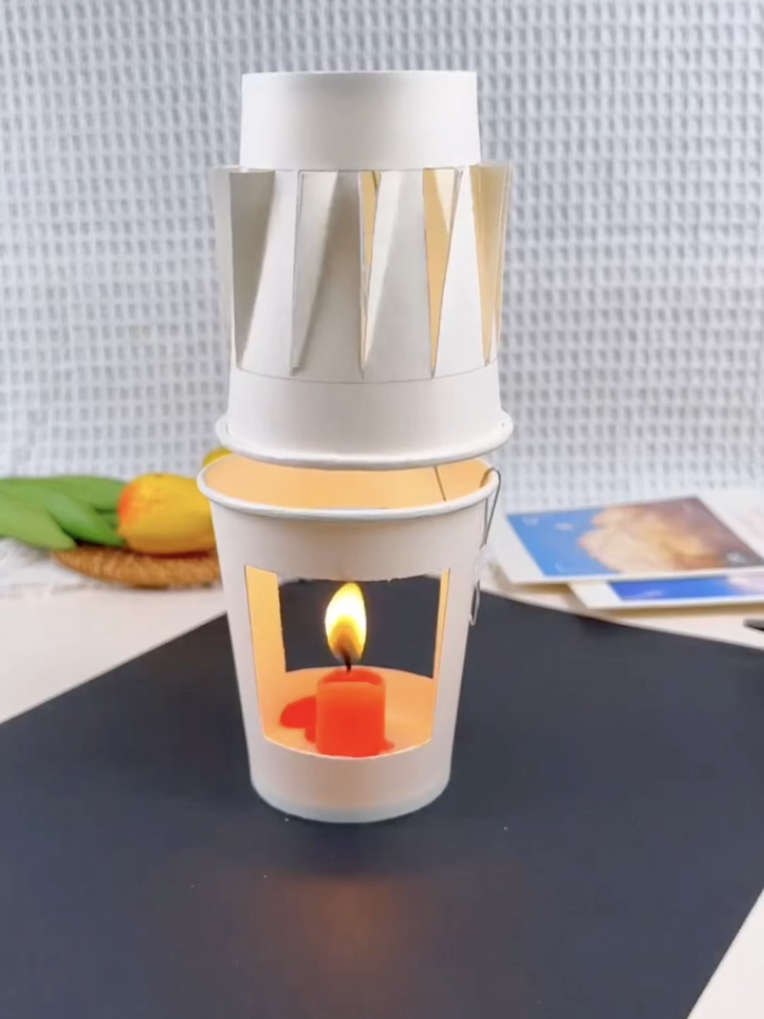 🔥 Spinning Cup Magic! 🔥 Turn heat into motion with this simple (and super cool) science trick. Here’s what you need to make your convection spinner: 🧁 1. Two paper cups – one’s the base, one’s the ballerina 🎯 🕯️ 2. A small tea light candle – the fire that fuels the spin 🧵 3. A piece of wire or paperclip – your very own rotation axis ✂️ 4. Scissors – to give one cup a little haircut ✂️ 🪄 5. A sense of wonder – trust us, this part’s required! 🎬 Cut, stack, balance, and light it up—then watch the top cup spin like it’s alive! This is convection in action... and it’s mesmerizing. 🚨 Grown-up supervision = 🔑 (and yes, fire safety matters!) #scienceisfun  #stemactivities #kidsscience #simplescience #fireandmotion #scienceexperiment #diyscience #physicsfun #sciencetrick #spinningcupparty #stemforkids #convectioncurrents #sciencemagic #handsonlearning #educationalfun #homescience #sciencedemo #stemeducation #curiousmindsunite