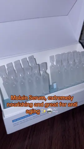 Molain Serum, extremely nourishing and great for anti aging ✨🪩🫧 #serum #molain #molainskincare #molainportablefacialcleaner #skincare #skincareroutine #skincaretips #fyp #TikTokShop #tiktokmademebuyit #faceroutine #serum 
