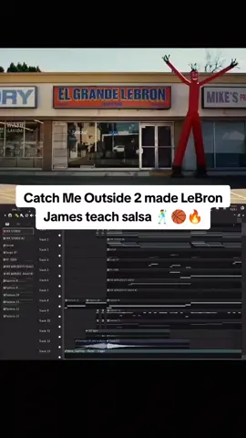 This video is so wild it made LeBron James start dancing salsa like a pro 💃🤣 Watch till the end or you're missing history (jk, this never happened 💀). #lebron #fyp #skimask #clips #for #lebronjames23 