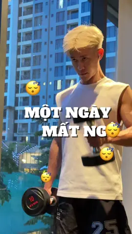 Dai lóc vê ly một ngày mất ngủ của toy #thangsimple #dailyvlog #fyp #LearnOnTikTok #gym 
