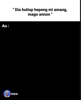 Dang na mulak bei ces  #memee #halakbatak #batak #fypp #bataktoba 