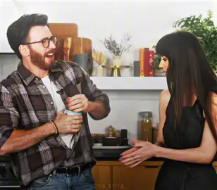 Chaotic duo 😭 #chrisevans #dakotajohnson #fyp #edit #materialists #madameweb 