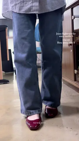 Akhirnya nemu jeans yang pas sehappy itu‼️🫵🏻🥰 #jeans #jeanspetite #jeanshighwaist #outfit #outfitinspo 