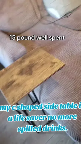 this is such a bargain and it really helps me as I don't have much room for a coffee table in my living room comes in lots of different colours free delivery and comes with in 2 days. #ohs #sidetable #sidetabledecor #cshapedtable #summersale #tiktokmademebuyit 