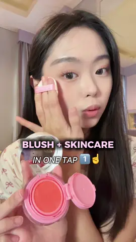 blush + skincare in one tap?!! @syb official ada ada aja gebrakan nya! 🤯❤️ #makeup 