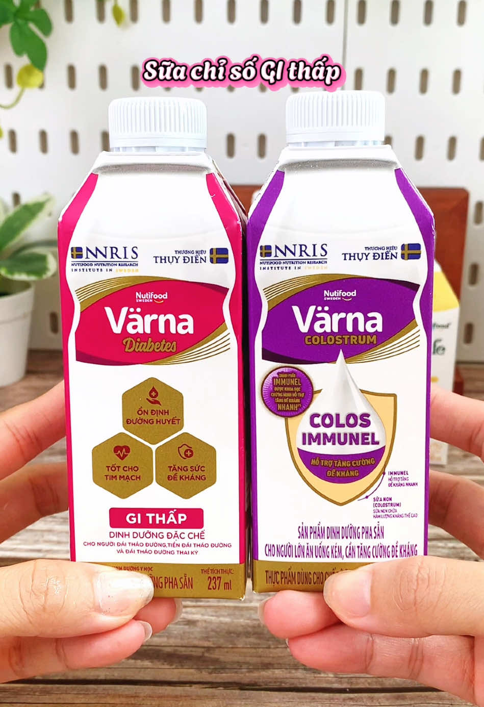 Sữa dinh dưỡng chỉ số GI thấp pha sẵn cho người ăn uống kém đây ạ✨👍✨ #suavarna #varna #varnacolostrum #deabetes #suadinhduongphasan #suanutifood #suanon #suabotphasan #milk #LearnOnTikTok #muataitiktokshop #TikTokShop #nutifood #suckhoe #itduong #githap 