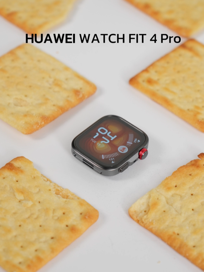 ให้ความบางเบานี้ อยู่บนข้อมือคุณ 🍃 HUAWEI WATCH FIT 4 Pro มาพร้อมดีไซน์บางเพียง 9.3 มม. เบาเพียง 30.7 กรัม และหน้าจอใหญ่คมชัดขนาด 1.82