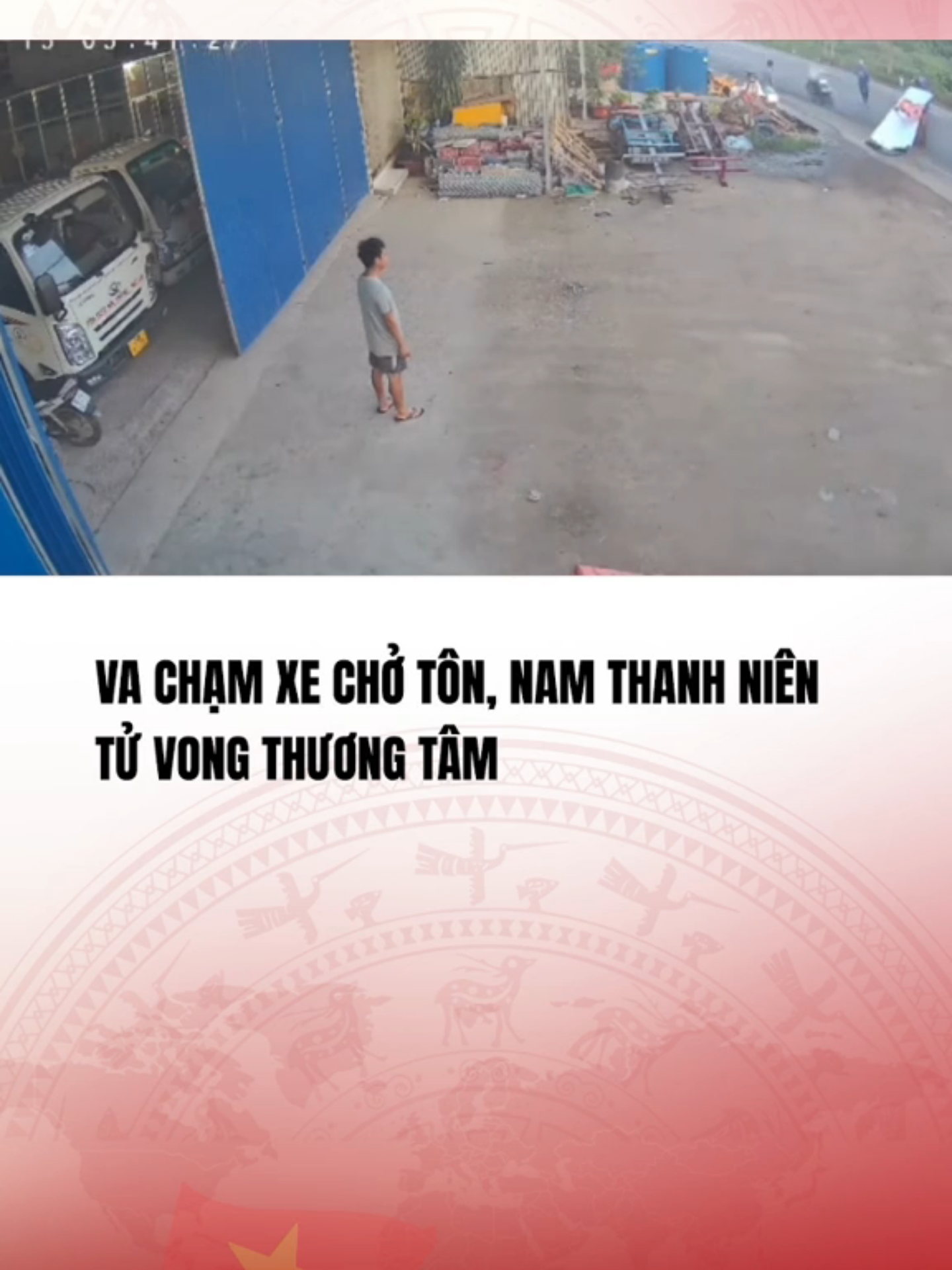 (Nguồn: Cổng thông tin Công an tỉnh Sóc Trăng) Va chạm xe chở tôn, nam thanh niên tử vong thương tâm#vtvcabtintuc#vtvcab#tiktoknews