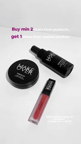 2 for you, 1 from us 🤍 June only. #MakeOverMY #MakeOverBeyondBeauty 