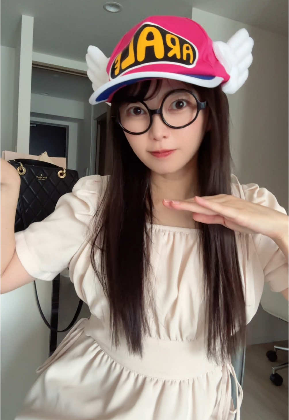アラレちゃんに似てるって言われて渡されました😊