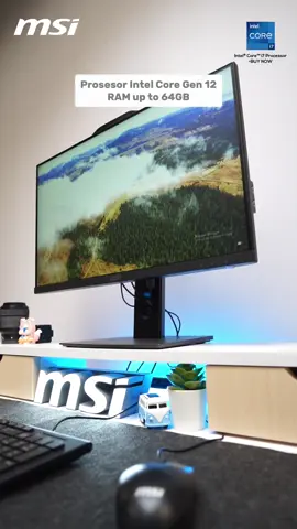 PRO AP242 ID - All-in-One PC bersertifikat TKDN dgn prosesor Intel Gen 12 untuk mendukung pekerjaan Anda.
