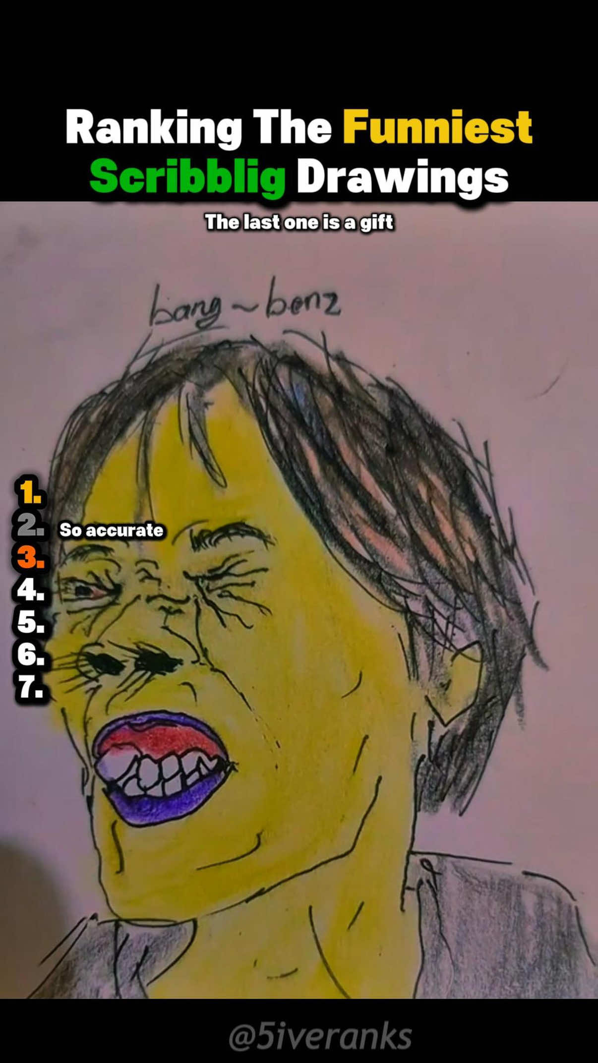Ranking The Funniest Scribblig Drawings #ranking #Drawings #Fyp🤣🤣🤣