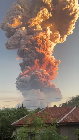 gunung lewotobi 17 juni,2025🌋🌋#gunungerupsi #fyp