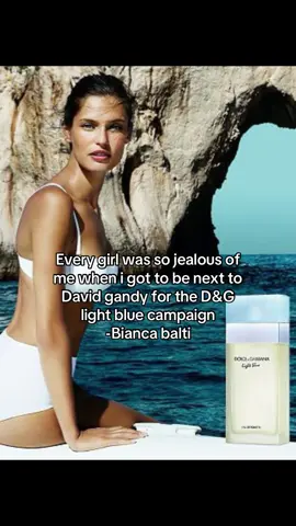 #biancabalti #davidgandy #dolcegabbana #lightblue #campaign #fyp 