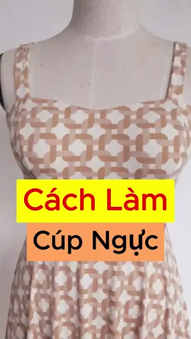 Cách làm cúp ngực đơn giản#duytrong #xuhuong #thietkethoitrang #mayva #maycongnghiep #thinhhanh 