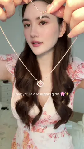 Pink & rose gold jewelries >> 🤍 @celestjewellery #tennisbracelet #necklace #girlythinga  #giftideas #friendshipbracelets #pinkdiamond 