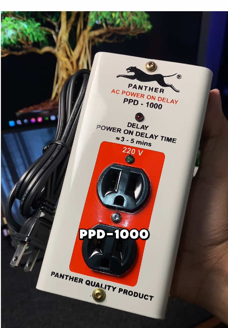 You can also try this on your other appliances like TVs and refrigerators. #surgeprotector #pantherextensioncord #fyp 